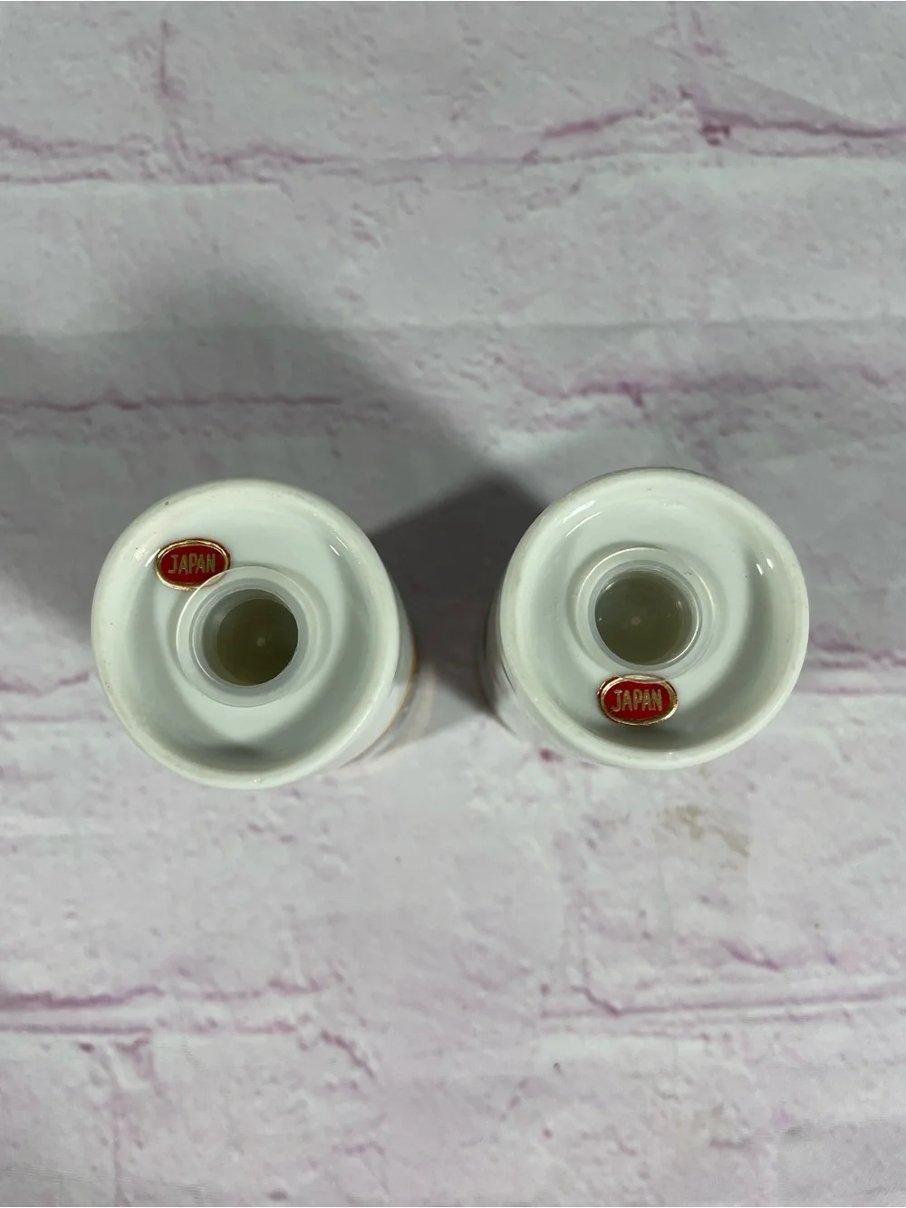 Vintage Marriott’s Great America Carousel Ceramic Salt and Pepper Shaker Pair